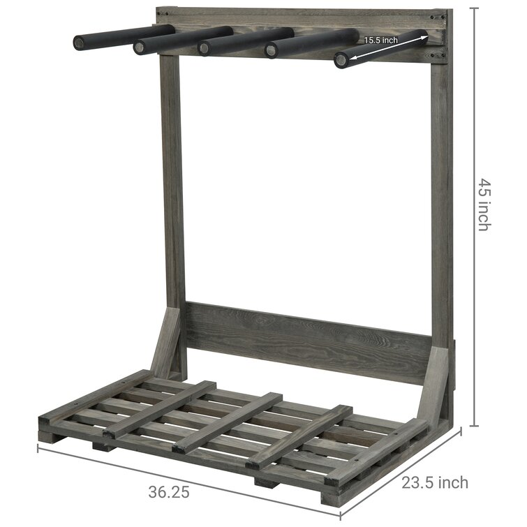 Snowboard best sale standing rack